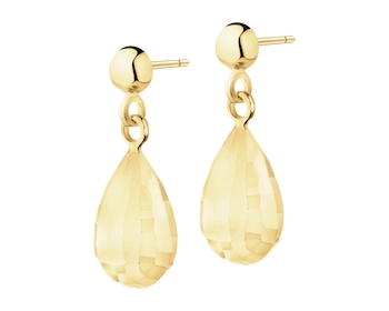 14 K Yellow Gold Dangling Earring 