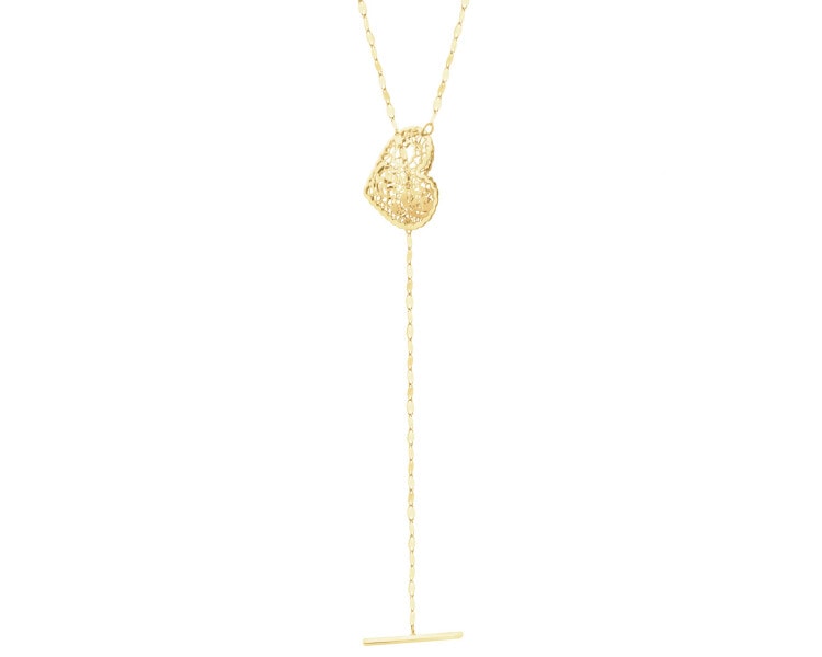 9 K Yellow Gold Necklace 