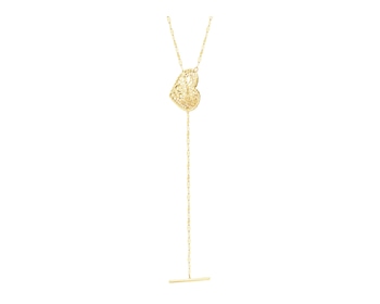 9 K Yellow Gold Necklace 