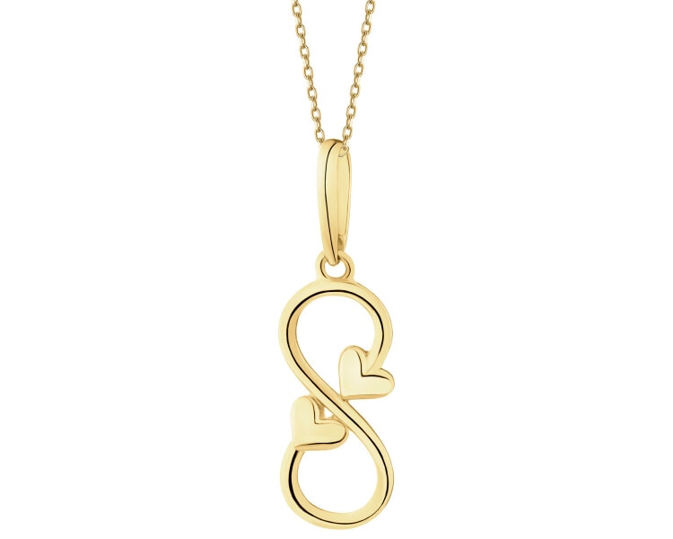 9 K Yellow Gold Pendant 