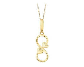 9 K Yellow Gold Pendant 