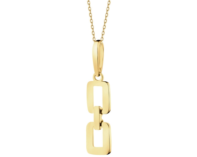 9 K Yellow Gold Pendant 