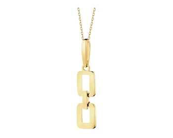 9 K Yellow Gold Pendant 