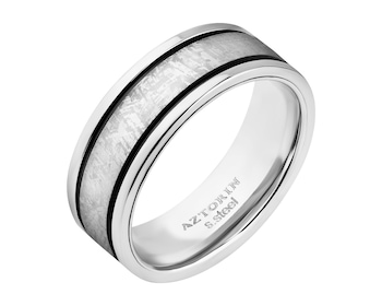 Stainless Steel, Titanium Band Ring 