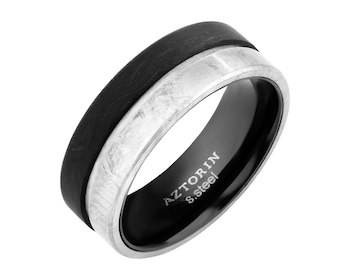 Stainless Steel, Titanium Band Ring 