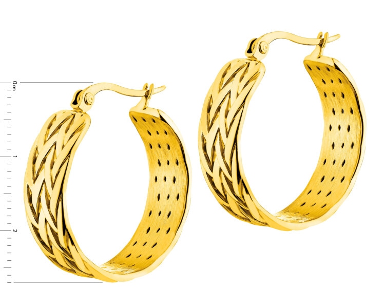 Náušnice z ušlechtilé oceli