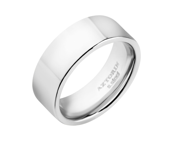 Stainless Steel Band Ring