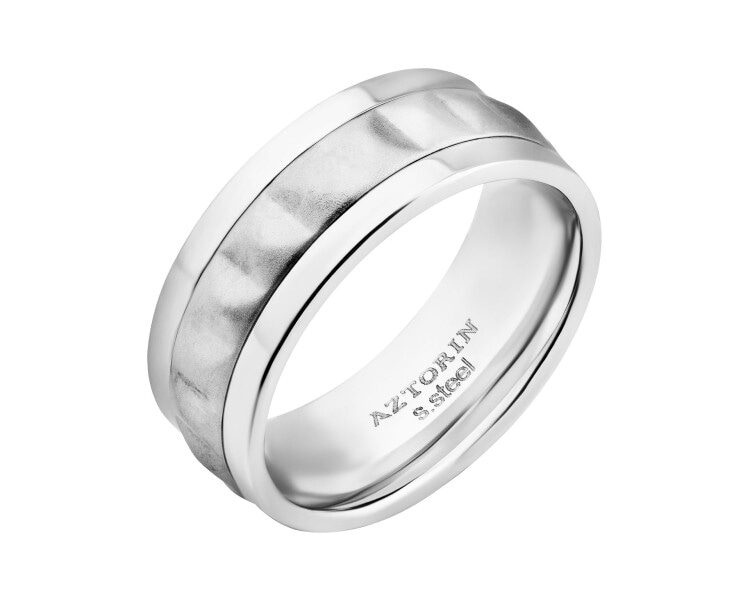 Stainless Steel Band Ring