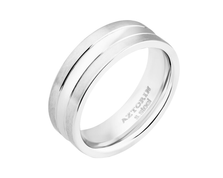 Stainless Steel Band Ring