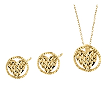 14 K Yellow Gold Set