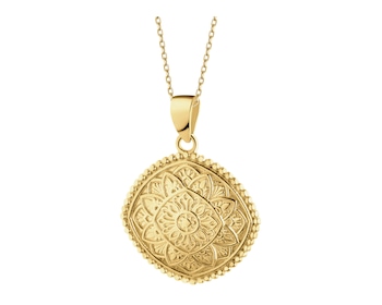 9 K Yellow Gold Pendant