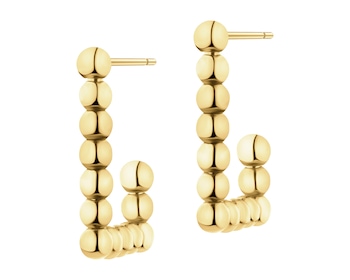 9 K Yellow Gold Earrings