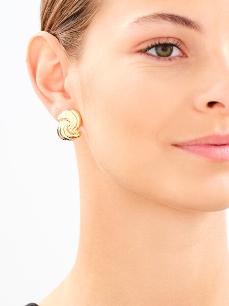 9 K Yellow Gold Earrings