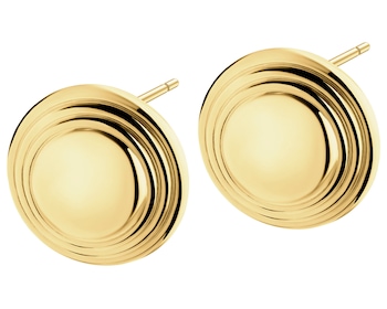 9 K Yellow Gold Earrings