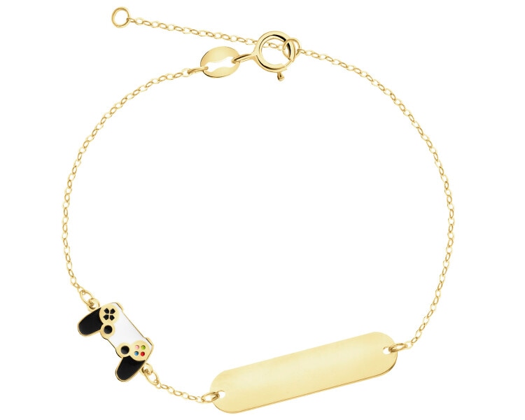 9 K Yellow Gold Bracelet 