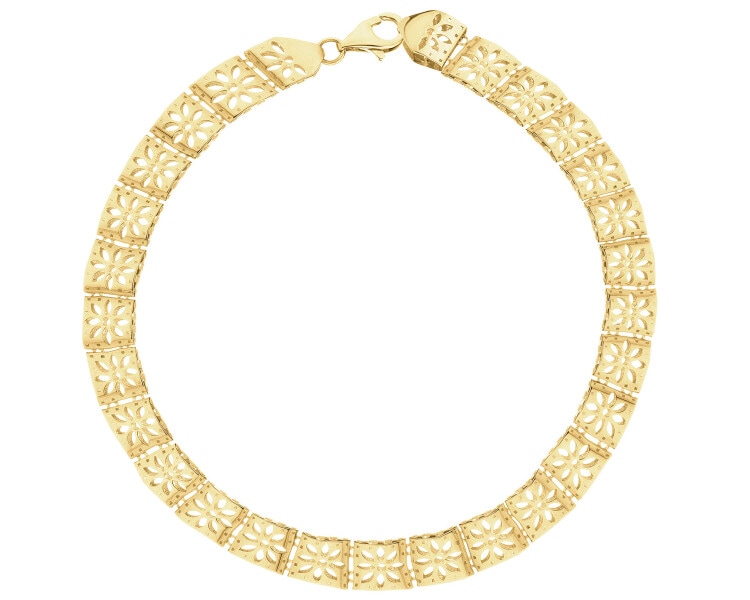 14 K Yellow Gold Bracelet 