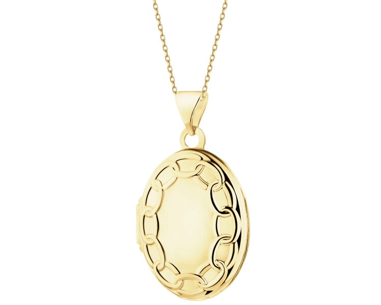 9 K Yellow Gold Pendant 