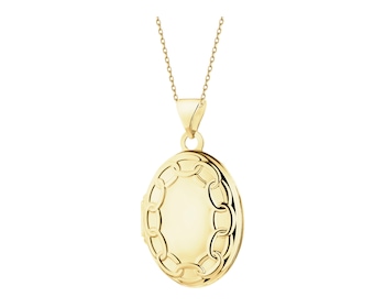 9 K Yellow Gold Pendant 