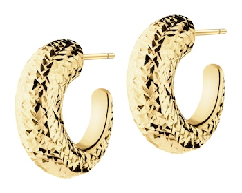 9 K Yellow Gold Earrings