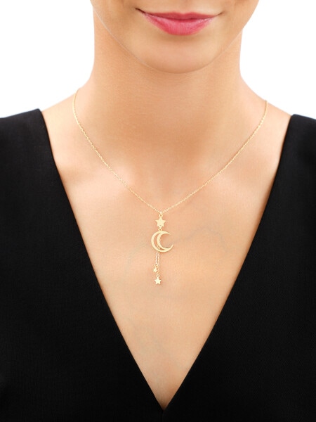 Gold-Plated Silver Necklace 