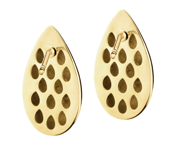 14 K Yellow Gold Dangling Earring