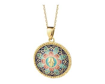 9 K Yellow Gold Pendant 