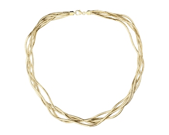 9 K Yellow Gold Necklace 