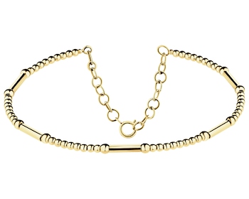 9 K Yellow Gold Rigid Bracelet 