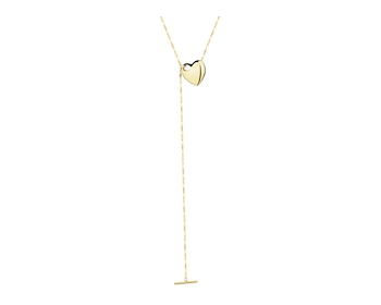 9 K Yellow Gold Necklace 