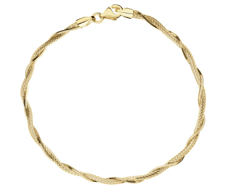 9 K Yellow Gold Bracelet 