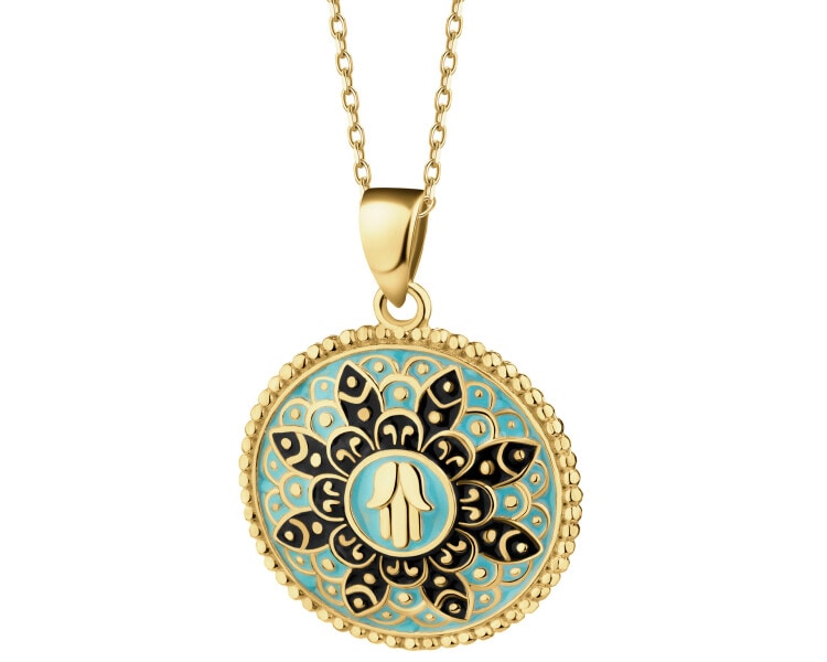 9 K Yellow Gold Pendant 