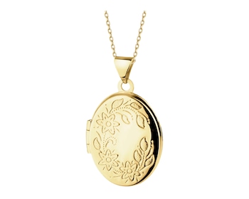 9 K Yellow Gold Pendant 