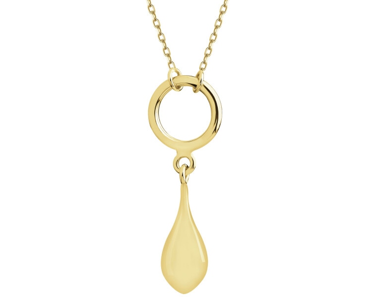 Gold-Plated Silver Necklace 