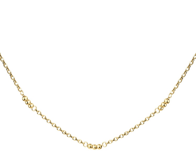 14 K Yellow Gold Necklace 