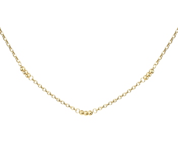 14 K Yellow Gold Necklace 