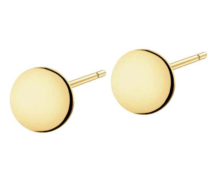 14 K Yellow Gold Earrings 