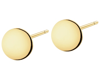 14 K Yellow Gold Earrings 