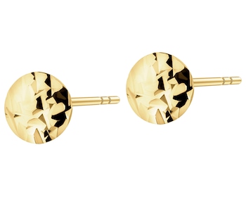 14 K Yellow Gold Earrings 