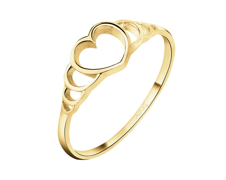 8 K Yellow Gold Ring 