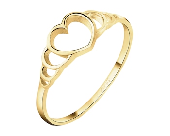 8 K Yellow Gold Ring 