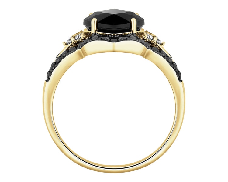 14 K Yellow Gold Ring - fineness 14 K