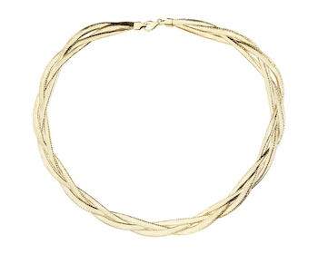 14 K Yellow Gold Necklace 