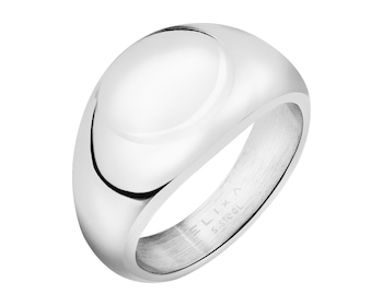 Stainless Steel Signet Ring 