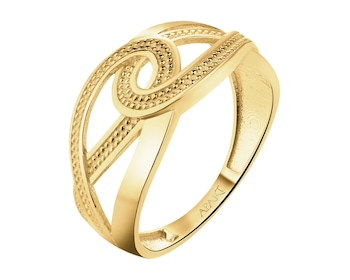 8 K Yellow Gold Ring 