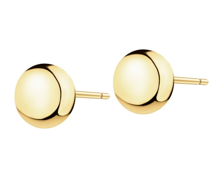 14 K Yellow Gold Earrings 