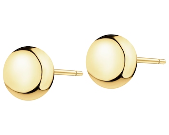 14 K Yellow Gold Earrings 