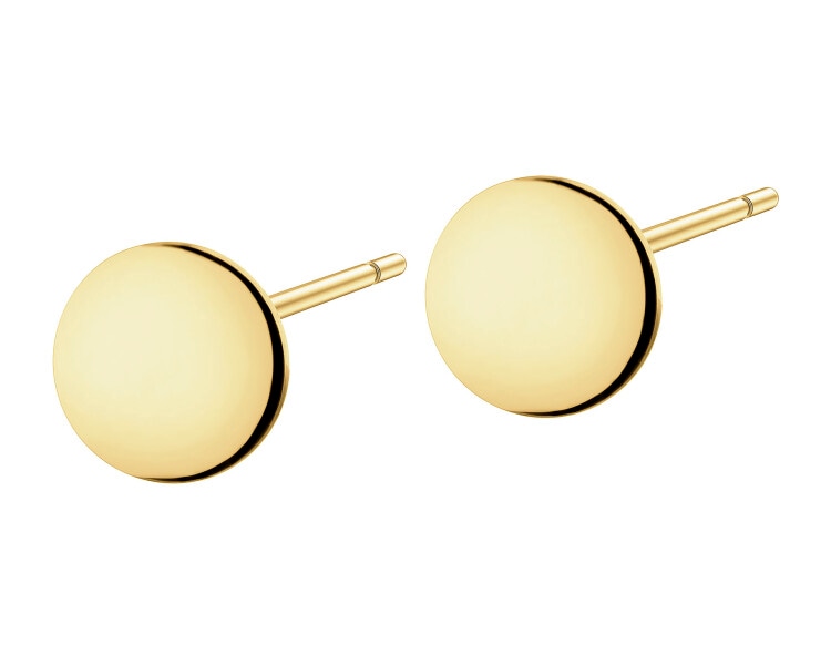 14 K Yellow Gold Earrings 