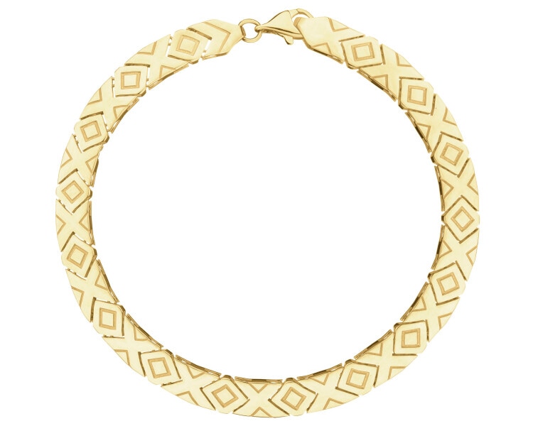 14 K Yellow Gold Bracelet 