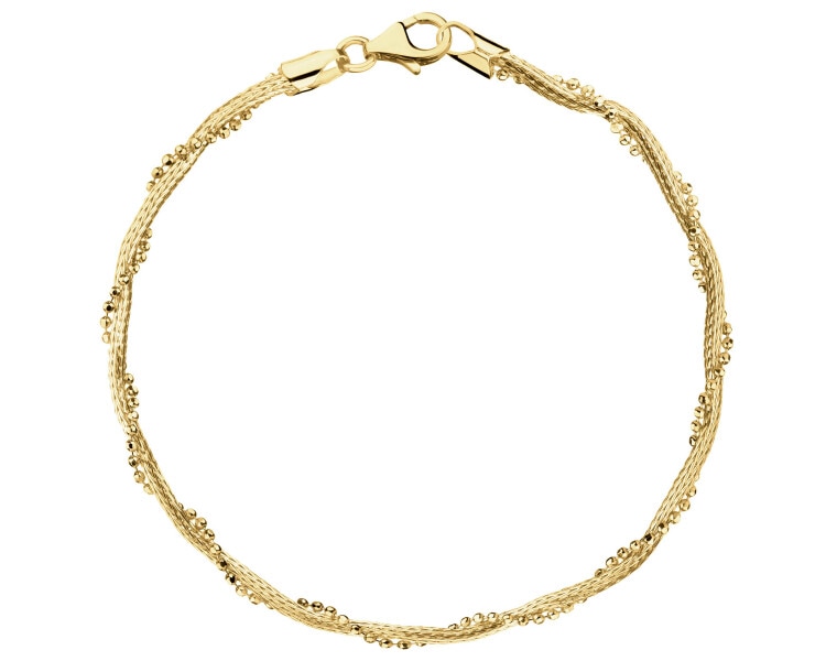 14 K Yellow Gold Bracelet 