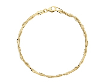 14 K Yellow Gold Bracelet 